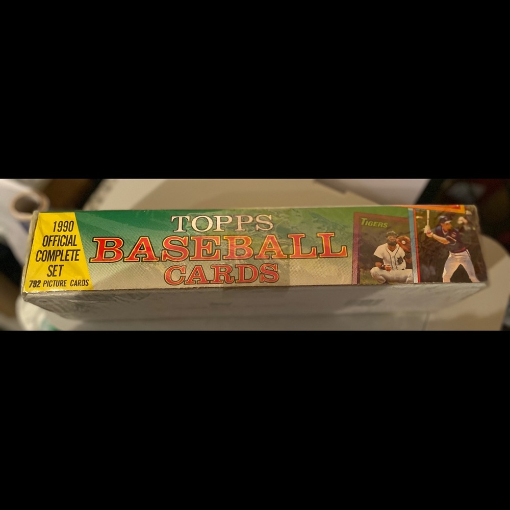 Topps Baseball Cards 1990 Official Complete Set Gem